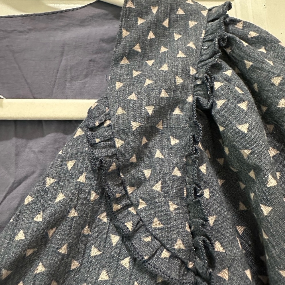 Hello Molly Blue Patterned Mini Dress - Picture 5 of 8